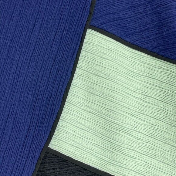 Anthropologie MAEVE Sz 6 Color Blocked Nylon Skirt - Picture 4 of 8